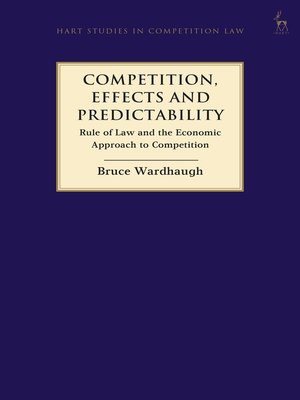 cover image of Competition, Effects and Predictability